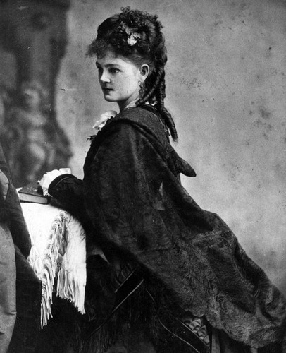 Ida Thruston Haley Dougherty (1854 - 1931), wife of Charles Medley Dougherty, photograph
