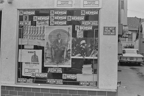 National Headquarters, Oakland, CA, #70 from A Photographic Essay on The Black Panthers