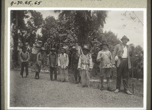 Aufbruch zur ersten Reise ins Siangland (1925)