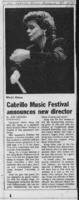 Cabrillo Music Festival announces new director