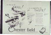 …in a cigarette it's taste! Chesterfield