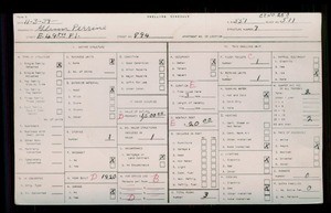 WPA household census for 894 E 49TH PL, Los Angeles County