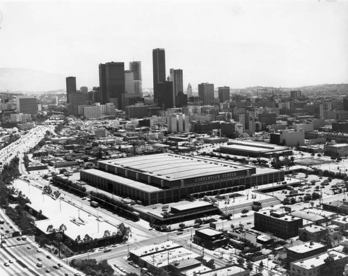 Los Angeles Convention Center, aerial view