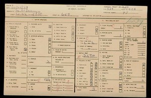 WPA household census for 649 W 42ND, Los Angeles County
