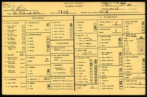 WPA household census for 3846 S GRAND AVE, Los Angeles County