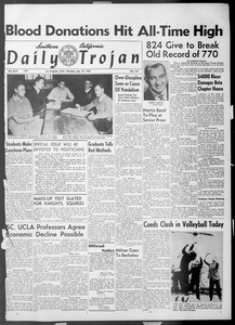 Daily Trojan, Vol. 44, No. 119, April 27, 1953