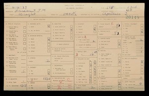 WPA household census for 1400 WRIGHT, Los Angeles