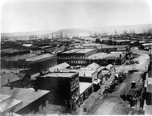 View from Cosmopolitan Hotel, 1866