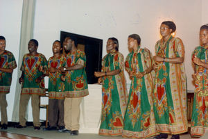 Ruhija - choir, 1995