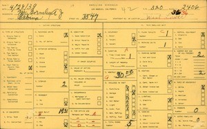 WPA household census for 3547 SABINA, Los Angeles