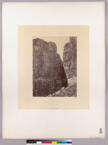 Cañon, E. Humboldt. [Limestone Canyon, East Humboldt Mountains]