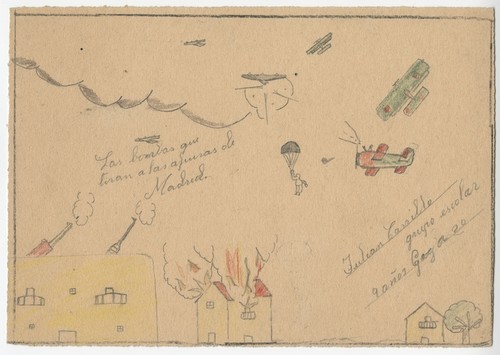 Children's Drawings, Spanish Civil War