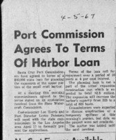 Port commission agrees to terms on harbor loan