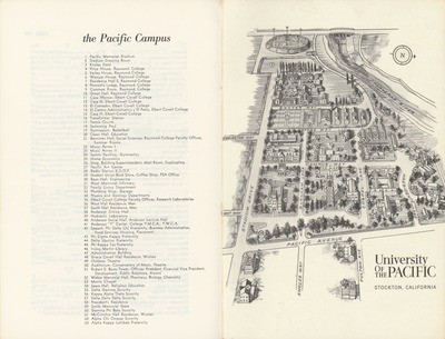 1960s: Map of campus