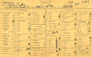 WPA household census for 1466 ECHO PARK AVE, Los Angeles