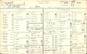 WPA household census for 1861 W 68TH ST, Los Angeles County