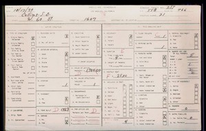 WPA household census for 1607 W 60TH STREET, Los Angeles County