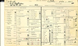 WPA household census for 271 E 43RD, Los Angeles