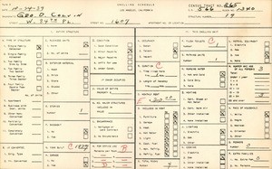WPA household census for 1607 WEST 84TH PLACE, Los Angeles County