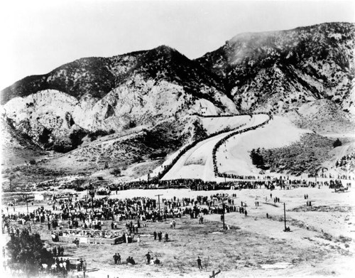 Opening of the L.A. Aqueduct