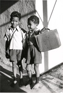 Young malagasy schoolboys, in Madagascar