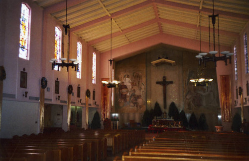 Church nave, St. Anthony Catholic Church