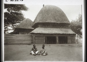A completed house in Bamum