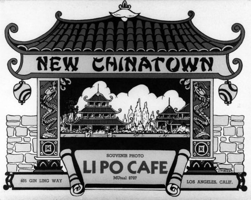 New Chinatown souvenir photo cover