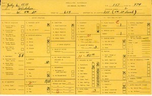 WPA household census for 624 W 4TH, Los Angeles