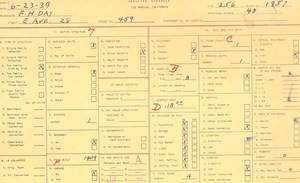 WPA household census for 459 E AVENUE 28, Los Angeles