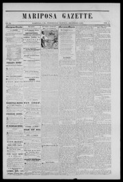 Mariposa Gazette 1856-12-03