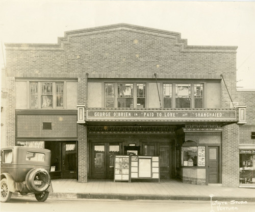 Apollo Theater and Stores on E. Main Street, Ventura