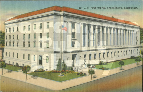 U.S. Post Office, Sacramento, California - W.C. Spangler