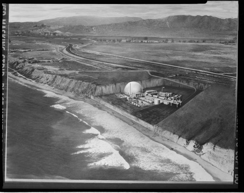 Artist's rendering of proposed San Onofre Nuclear Generating Station (Unit 1)