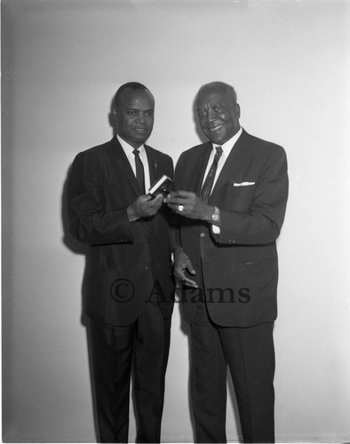 Two men, Los Angeles, ca. 1965
