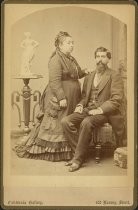 Portrait of Carlotta Suarez Reed and John Joseph Reed, circa 1876