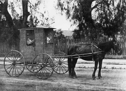 R.F.D. [Rural Free Delivery] Mail Carriage [graphic]