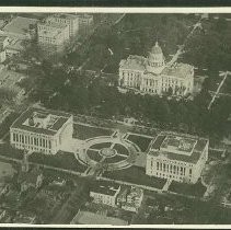 Airview of California State Capitol & Extension Buildings