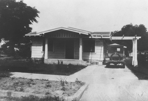 Wilbur S. Lentz residence, Orange, California, ca. 1921