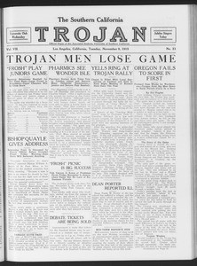 The Southern California Trojan, Vol. 7, No. 31, November 09, 1915