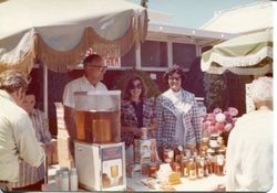 At the Gravenstein Apple Fair, 1974 held at the Enmanji Buddhist Temple in Sebastopol
