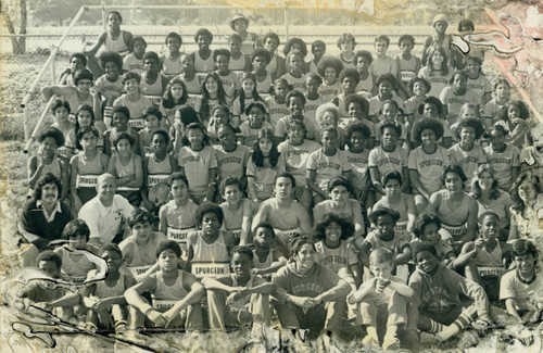 Spurgeon Intermediate School track team, 1978