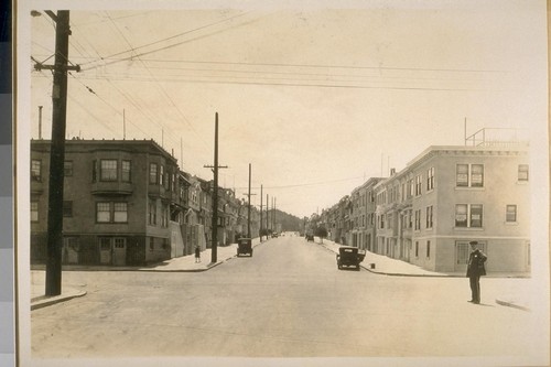 South on 18th St. from Anza St. Aug. 1927