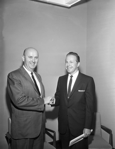 Gordon Hahn and John Bolson, Los Angeles, 1962