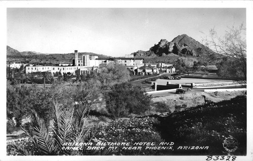 Arizona Biltmore Hotel and Camelback Mt. near Phoenix, Arizona