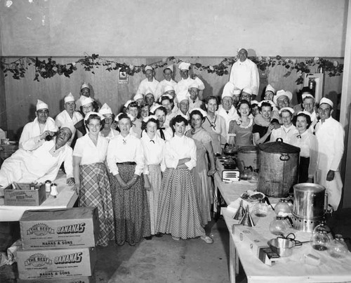 Mariposa Centennial kitchen crew