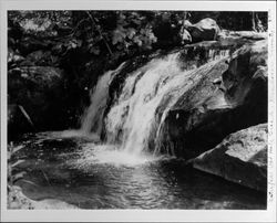 Waterfall, Pot Hole Creek, Mendocino County
