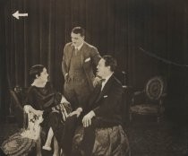 Phonofilm still of Gloria Swanson and Thomas Meighan