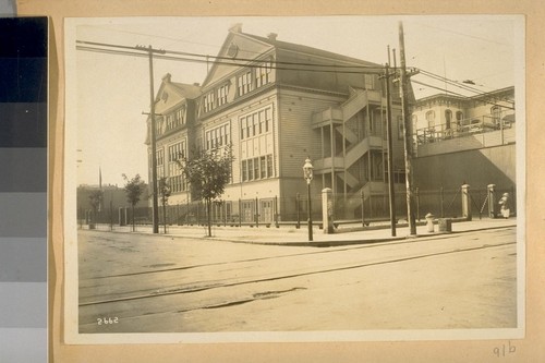 Agassiz School. S.W. cor. Bartlett St. & 22nd St. 1912