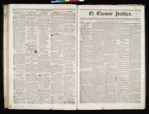 El Clamor Publico, vol. II, no. 30, Enero 24 de 1857
